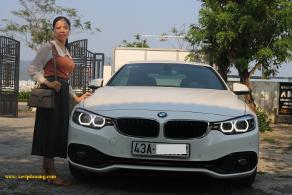 BMW Mui Tran car rental service running Roadshow Da Nang Hoi An