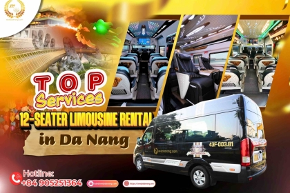 Best 12-Seat Limousine Hire in Da Nang – Luxury & Affordable
