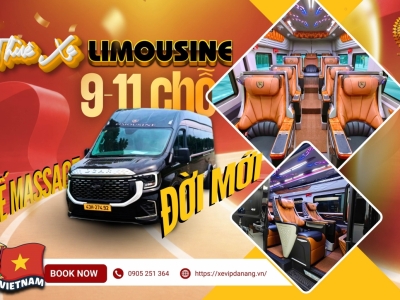 Thuê Xe Dcar Limousine Đà Nẵng 9 - 11 Chỗ 2026 | Xe VIP Ghế Massage Thuê Xe Dcar Limousine Đà Nẵng 9 - 11 Chỗ 2026 | Xe VIP Ghế Massage