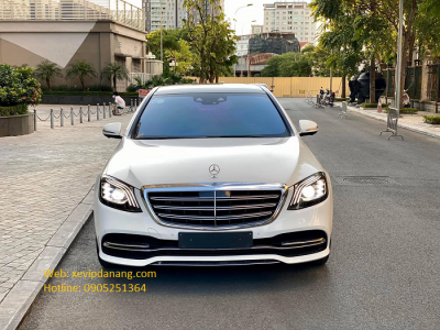 Mercedes S450 car rental in Da Nang luxury